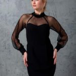Combined dress with LEDI mesh black black, id: 28499: 25