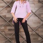 Avantage tunic blouse (lilac)