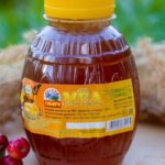 "Curly" Barrel of natural floral honey, 360 grams