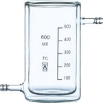 Beaker with a thermostatic jacket, 600 ml