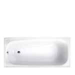 Steel bathtub WHITE WAVE Optimo 170x70cm