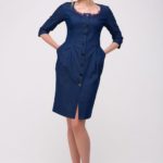 Dress with buttons JOCK blue blue, id: 30771: 21