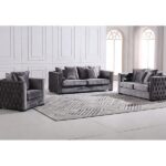 American Classical Living Room loveseat Sofa Furniture Fabric Couches