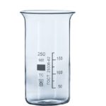 High laboratory glass, 250 ml, without spout