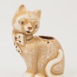 Aroma lamp "Cat with a bow"