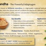 Ashwagandha Powder & Leaves