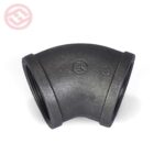 Best Malleable Iron 120 Elbow 45° BSPT Thread For Sale