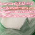 Factory supply shiny Phenacetin powder Acetophenetidin CAS.62-44-2 Fenacetin guarantee delivery