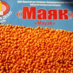 Lentils red polished Mayak, 25 kg
