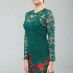Guipure dress with embroidery ROSE green green, id: 28759: 64