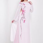 Pink sakura dress Maranella d / r white, id: 34234: 42