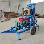 portable hydraulic water well drilling machine